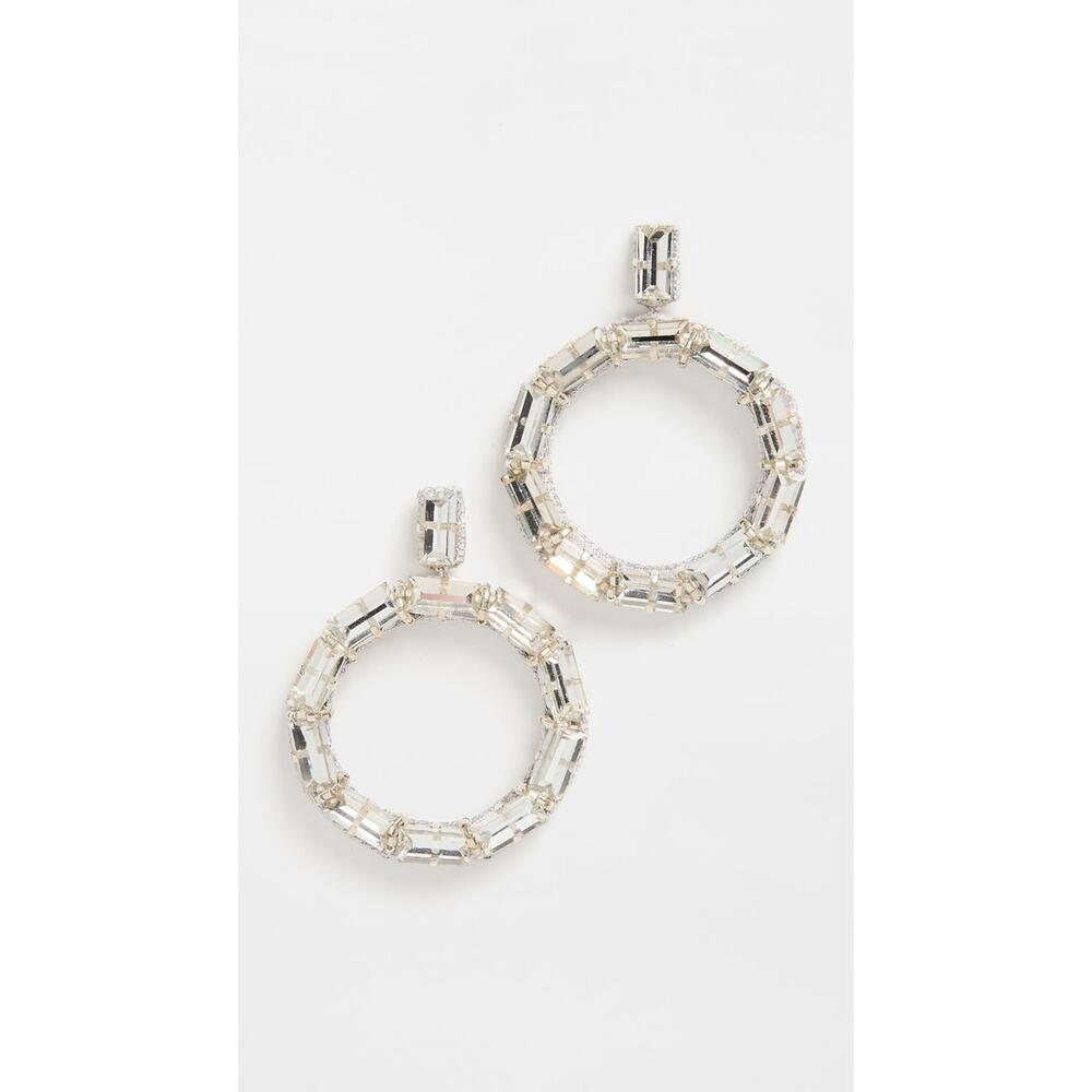 Deepa Gurnani Deepa By Jalsa Earrings - One Size - Silver